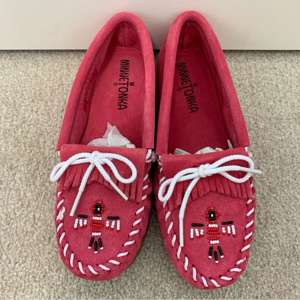 Minnetonka Moccasins Kid’s Thunderbird Moccasin